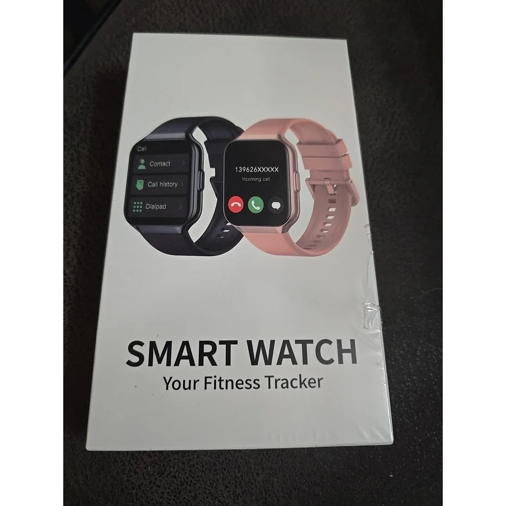 Smart Watch(Answer/Make Call), 1.96in Smartwatch Ip68 Waterproof, 100+
